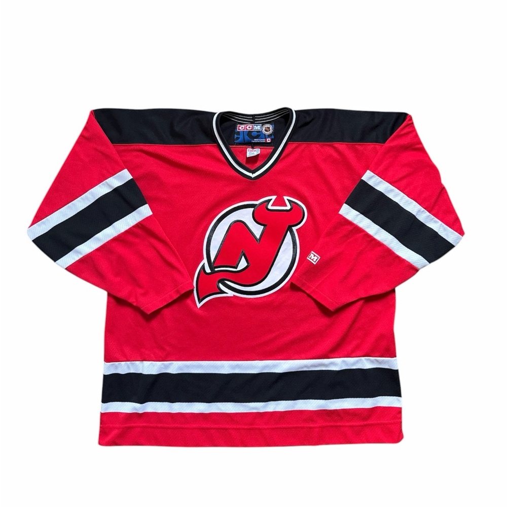 Vintage CCM New Jersey Devils Hockey Jersey XXL